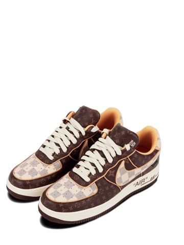 Louis Vuitton X Nike Air Force 1 Low Brown - Image 2