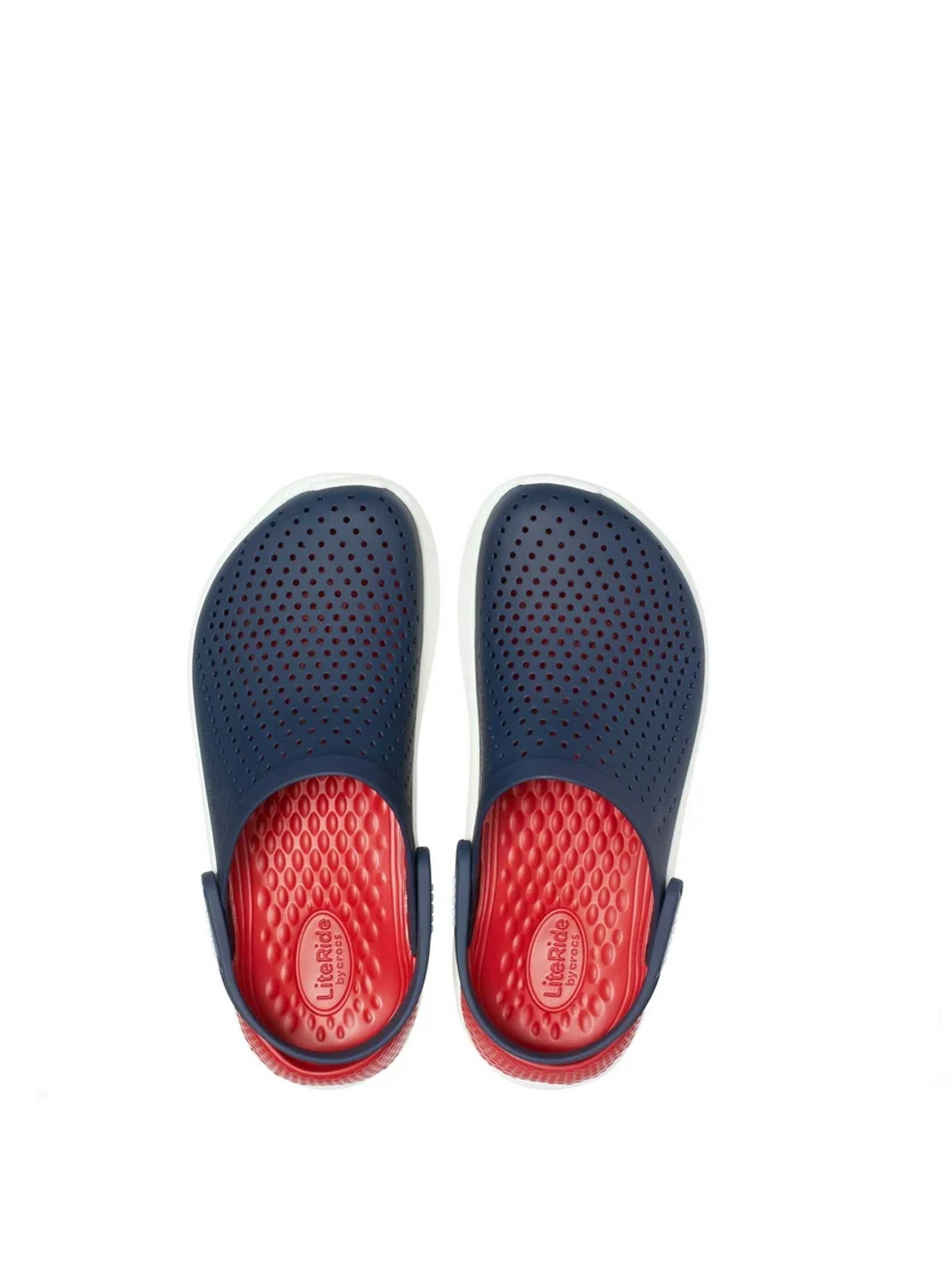 crocs lite ride navy red - Image 2