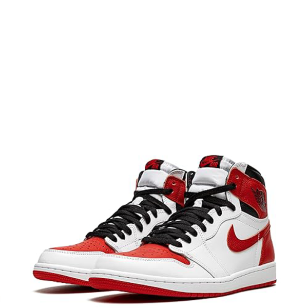 Alternative view of jordan retro 1 high OG HERITAGE red