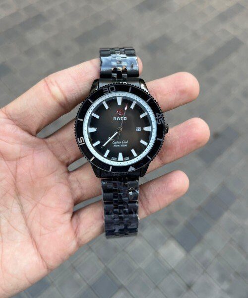 Rado Captain Cook Full Black Metal