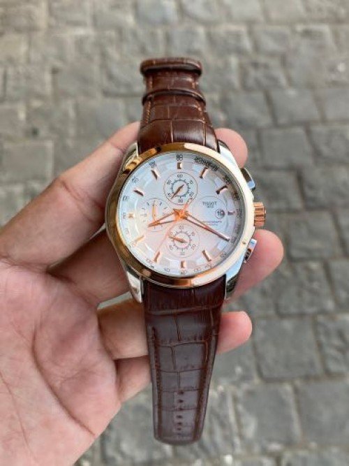 TISSOT 1853 PRIMIUM QUALITY LEATHER WATCH' - Image 2