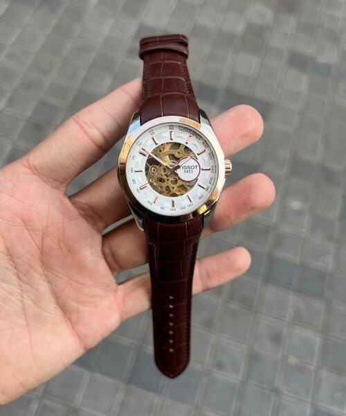 Alternative view of TISSOT 1853 AUTOMATIC PRIMIUM QUILTY LEATHER WATCH