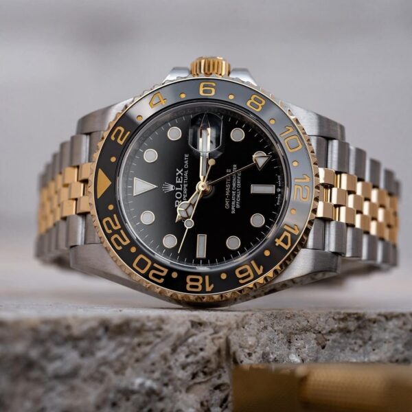 Alternative view of ROLEX AAA GMT MASTER 2 TOP PRIMIUM QUILTY WATCH