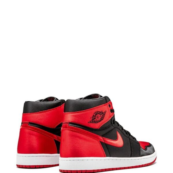 Alternative view of Jordan Retro 1 High SATIN BRED Semi Ua
