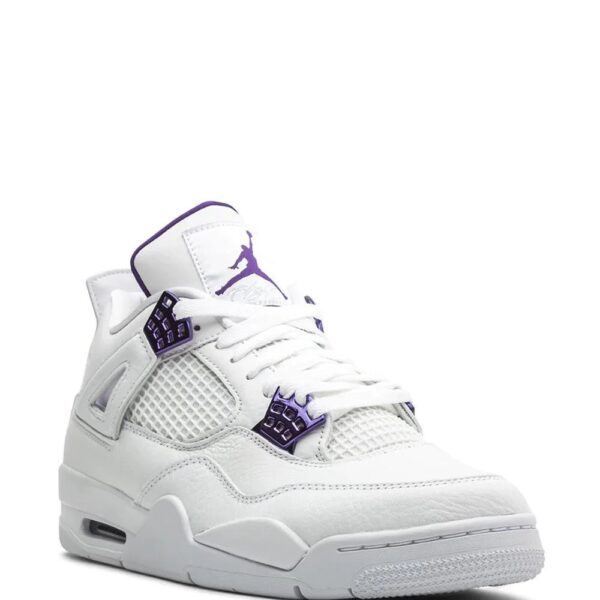 Alternative view of NIKE AIR JORDAN 4 METALLIC PURPLE SEMI UA QUALITY