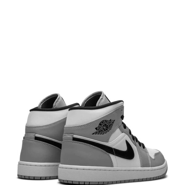 Alternative view of jordan Retro 1 high LIGHT SMOKE GREY
