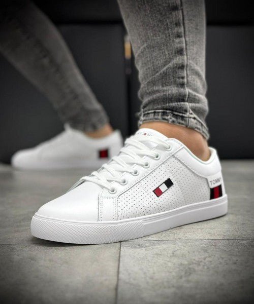 Alternative view of Branded TH Premium Quality White Sneakers