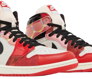 Alternative view of Branded AIR RETRO 1 OG Spider Man Across the Spider Verse