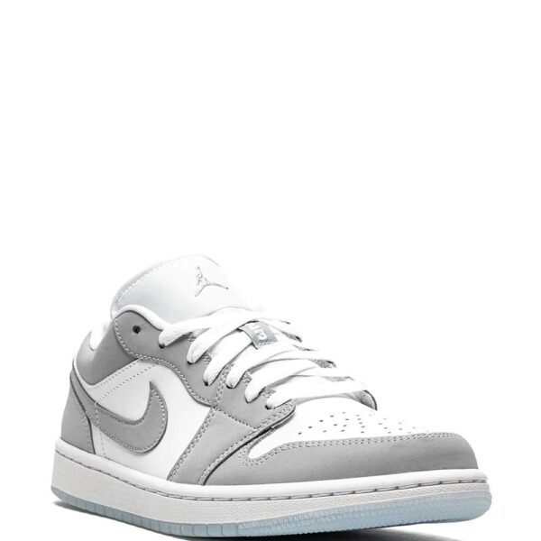 Alternative view of Air Jordan 1 Low "White/Wolf Grey"