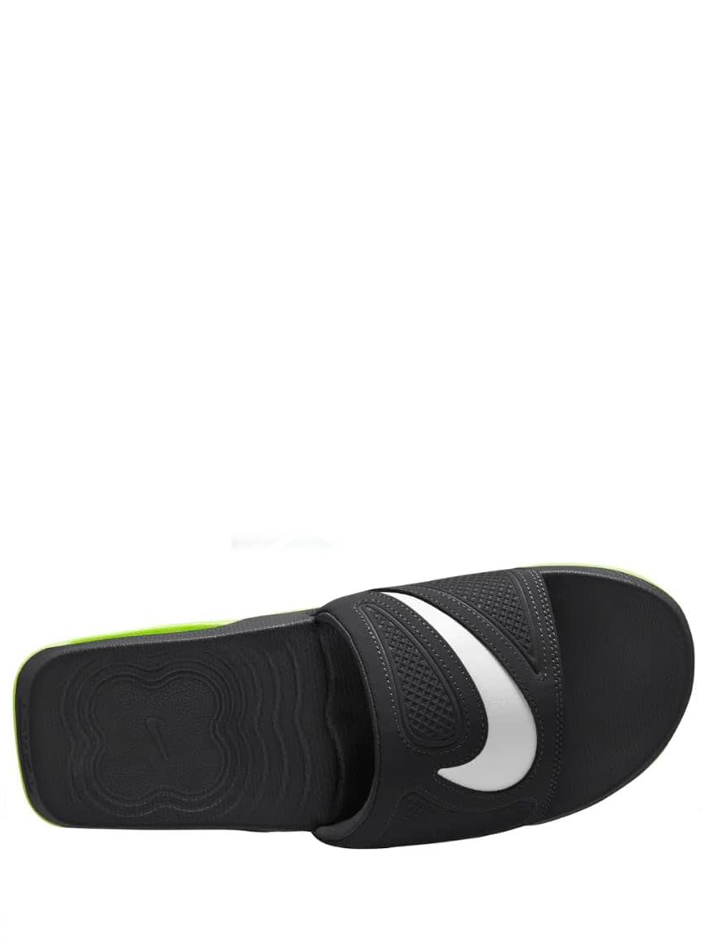 Nike Cirro Slides Black Neon - Image 2