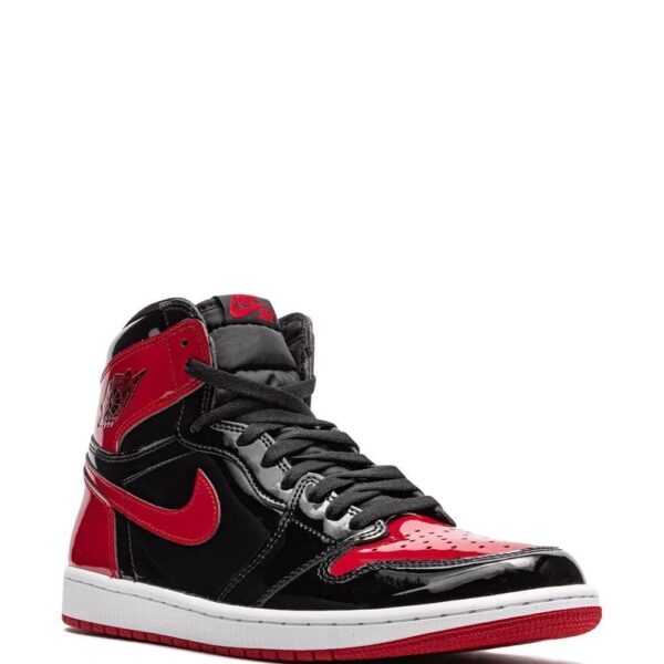 Alternative view of Nike Air Jordan Retro 1 High Bred Patent