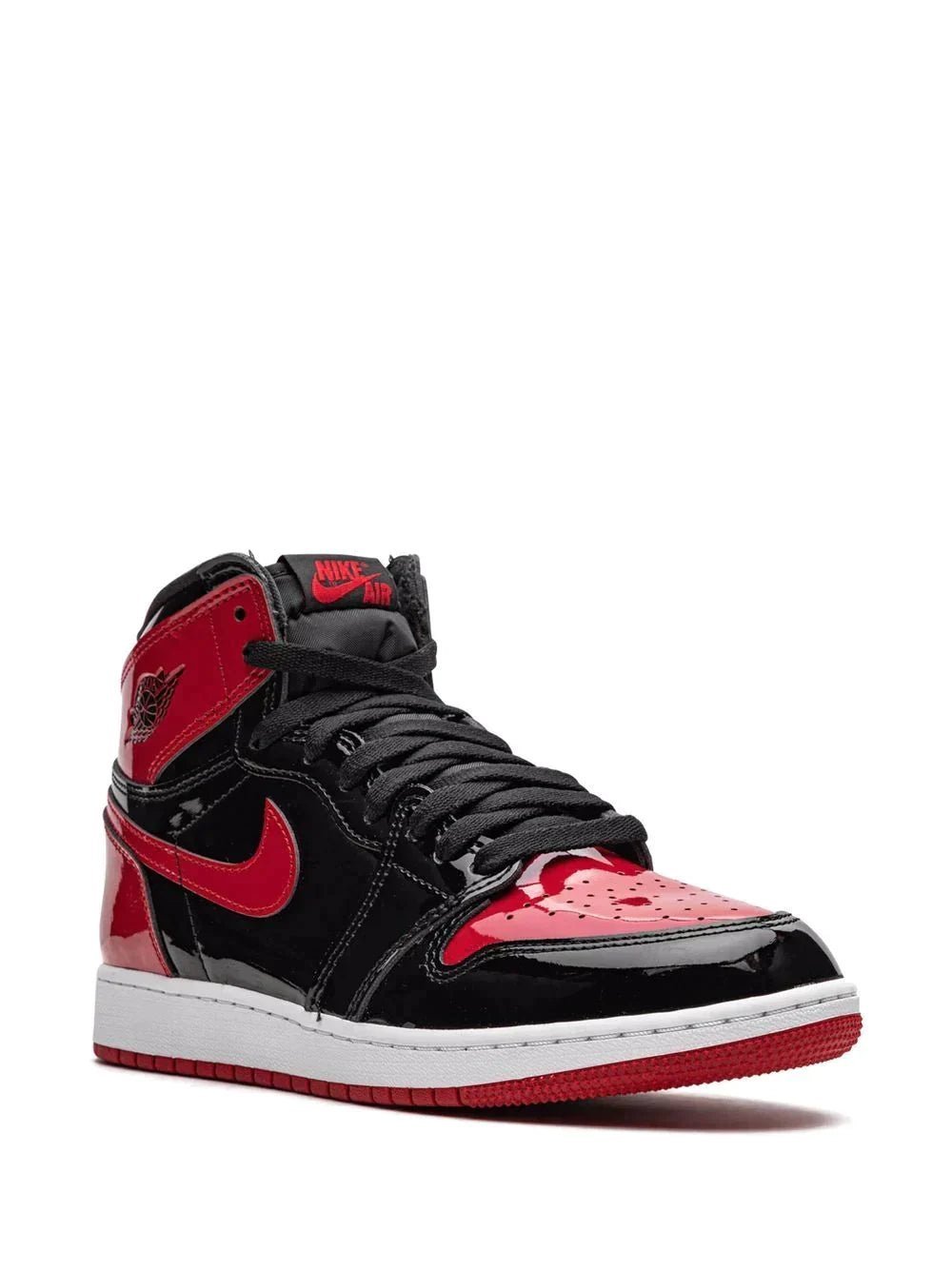 AIR JORDAN RETRO 1 BRED PATENT - Image 2