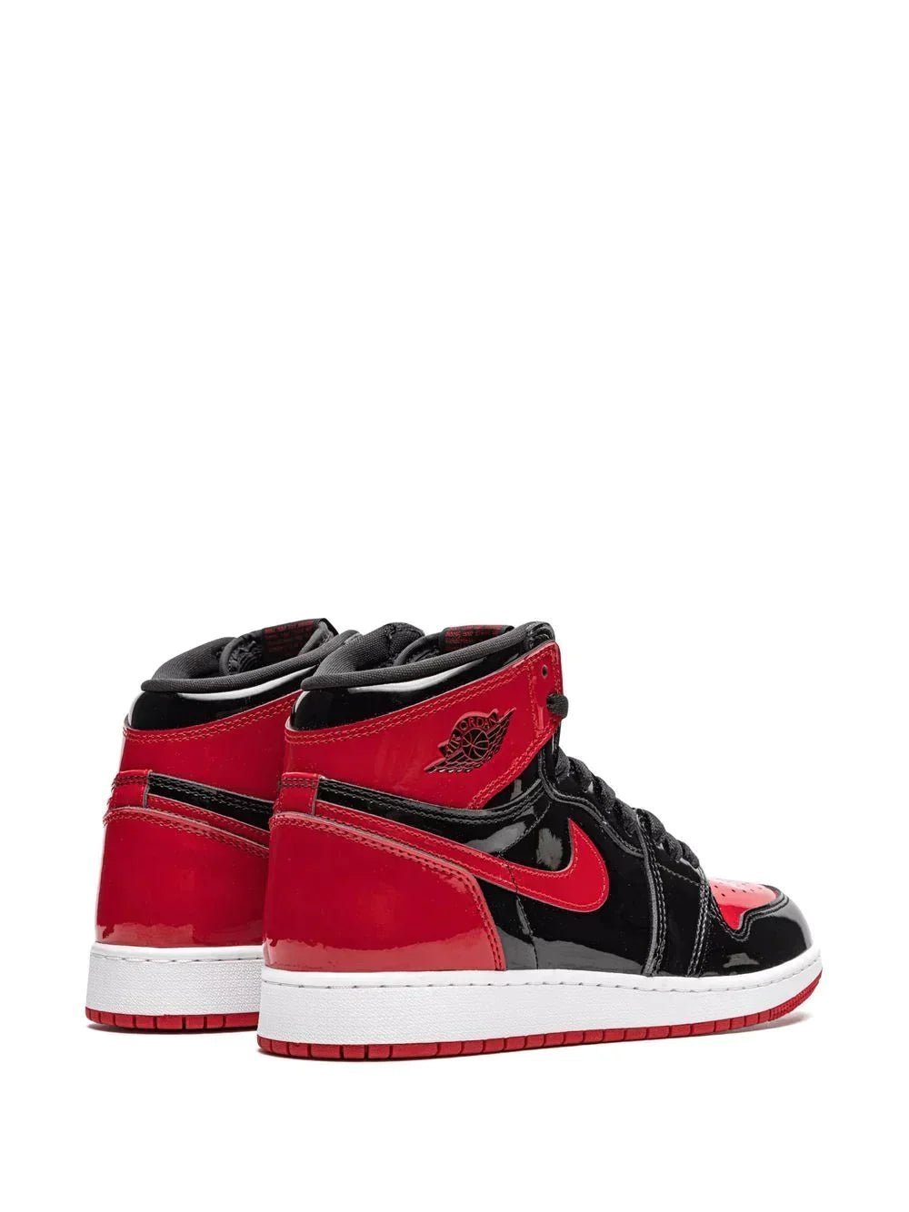 AIR JORDAN RETRO 1 BRED PATENT - Image 4