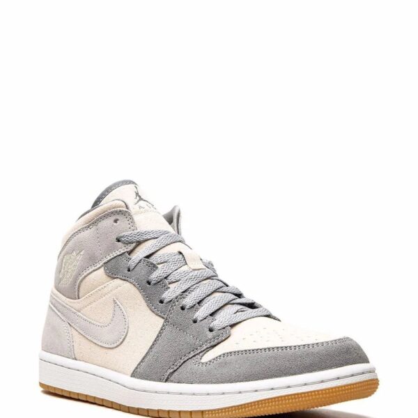 Alternative view of jordan retro 1 mid COCONUT MILK