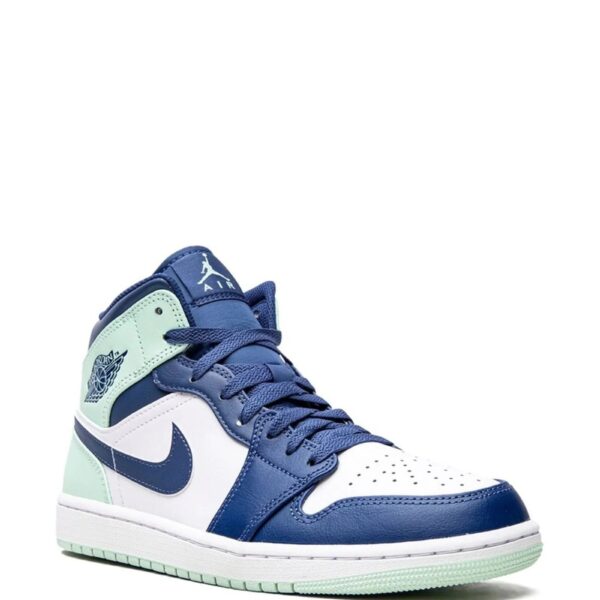 Alternative view of Air Jordan 1 Mid "Blue Mint" sneakers