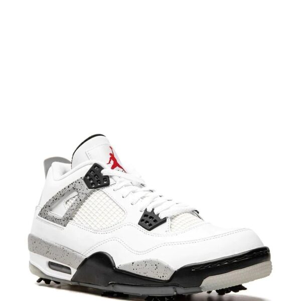 Alternative view of Nike Air jordan 4 white cement