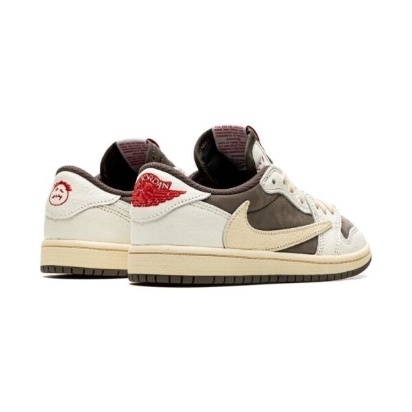 Alternative view of Nike Air Jordan Retro 1 X Travis Scott Reverse Mocha