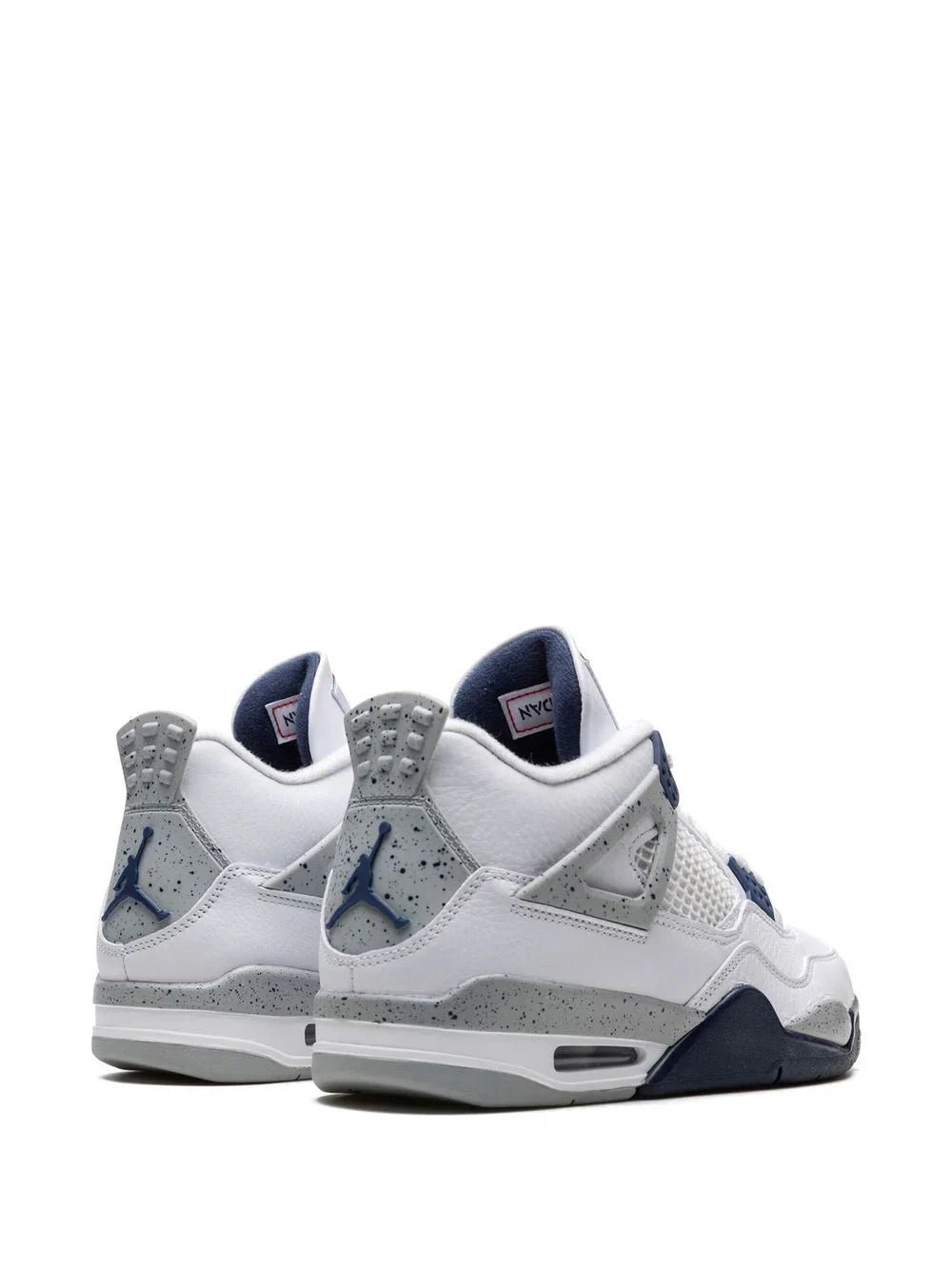 NIKE AIR JORDAN 4 MIDNIGHT NAVY SEMI UA - Image 4