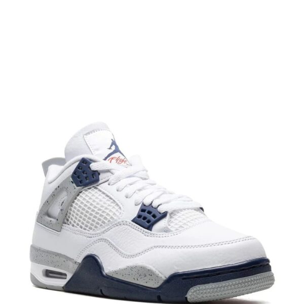 Alternative view of NIKE AIR JORDAN 4 MIDNIGHT NAVY SEMI UA