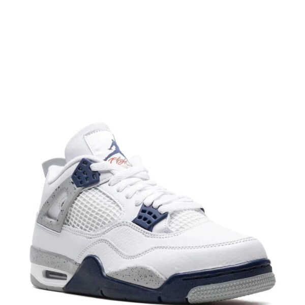 Alternative view of NIKE AIR JORDAN 4 MIDNIGHT NAVY