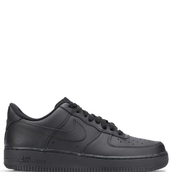 Nike Airforce Triple Black leather