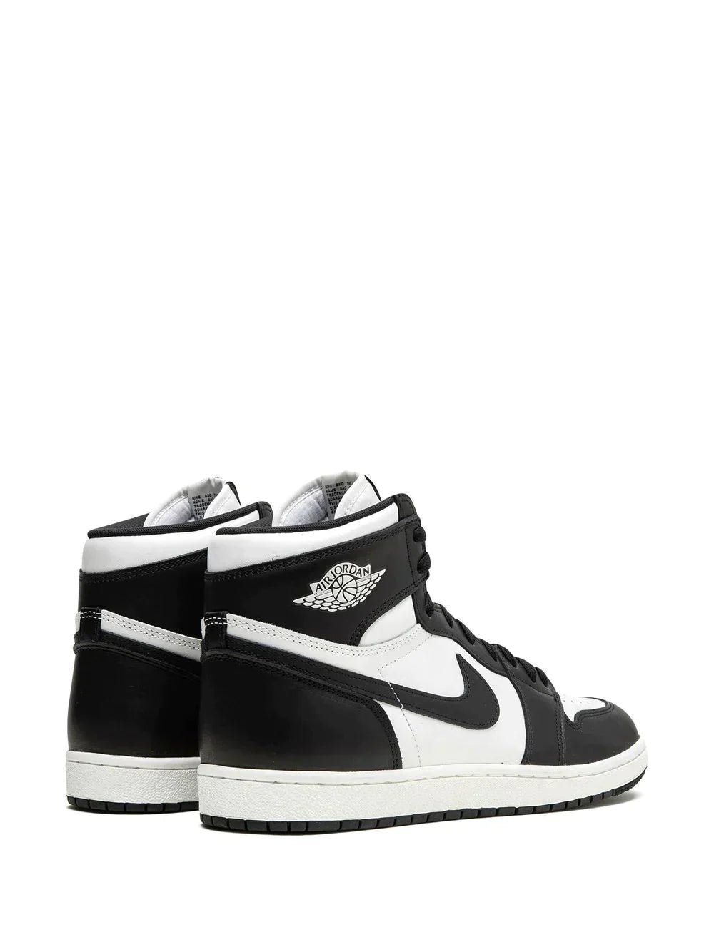 AIR JORDAN RETRO 1 BLACK WHITE LONG - Image 2
