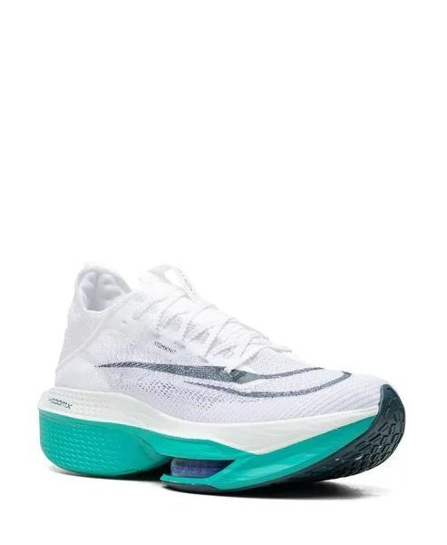 Alternative view of Air zoom alphafly 2 white clear jade