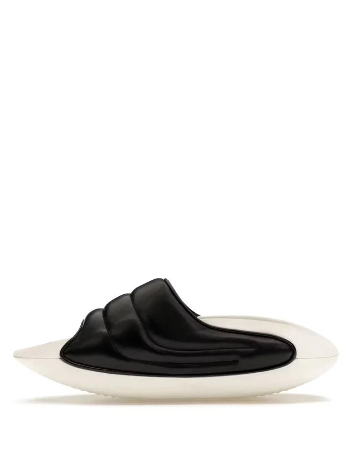 Balmainn paris slide white black 7A - Image 3
