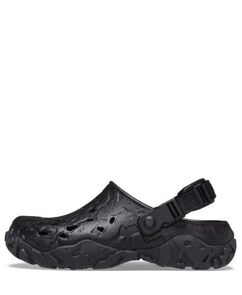 Alternative view of Crocs terrain full black