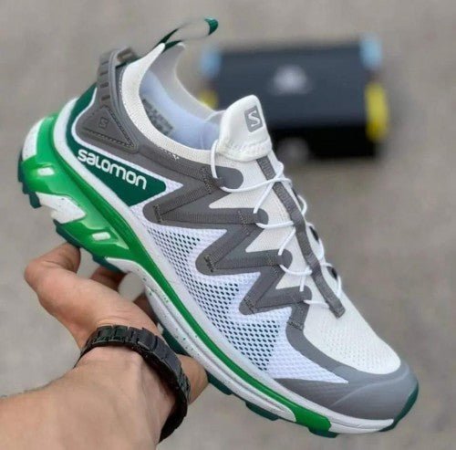 Branded XT-Rush White Grey Sneakers - Image 3