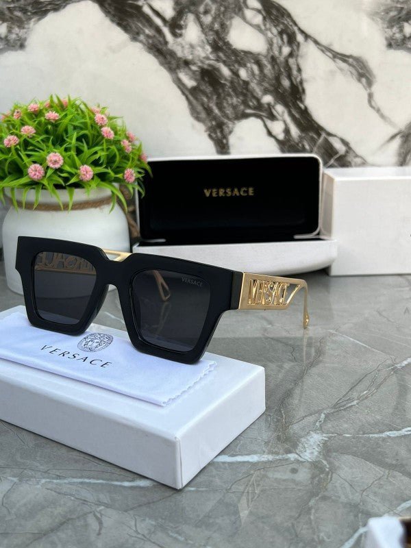 Branded VCSE Sunglasses 8800 black gold (With Original Kit) - Image 2