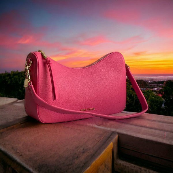 Alternative view of Branded SNAP CROSS BODY ROSE PINK BAG (MJ-1107)