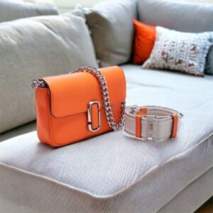 Branded SNAPSHOT ORANGE PREMMUIM BAG WITH BOX (MJ-1108)