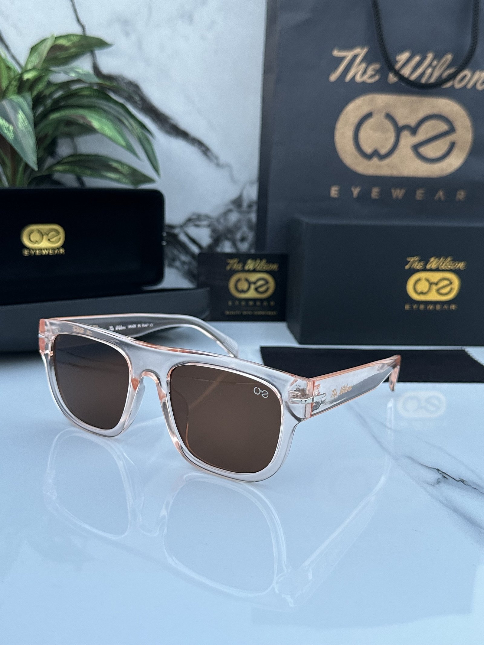 Branded Sunglasses TW 2206 Peach(With Original Kit) - Image 6