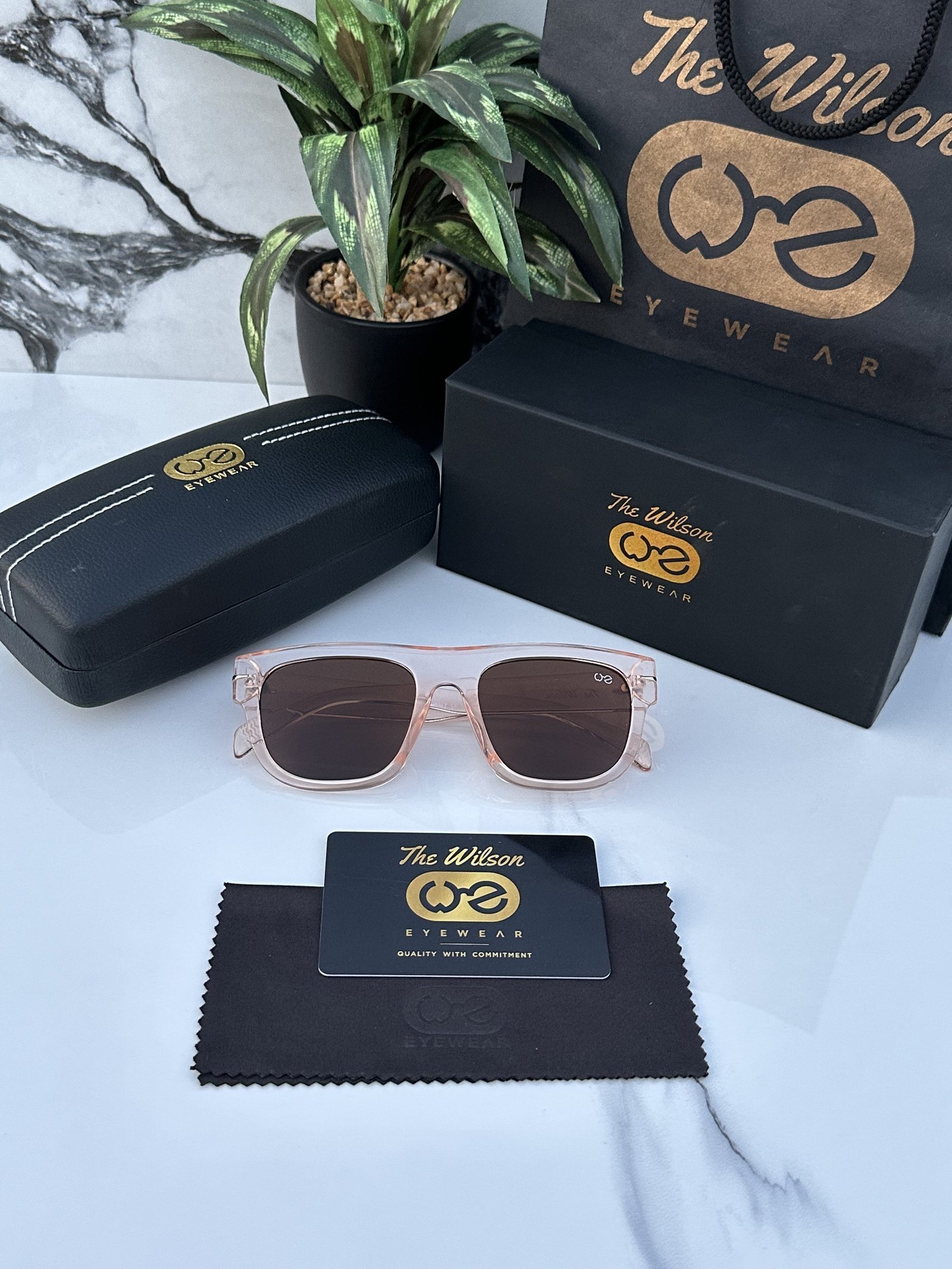 Branded Sunglasses TW 2206 Peach(With Original Kit) - Image 5