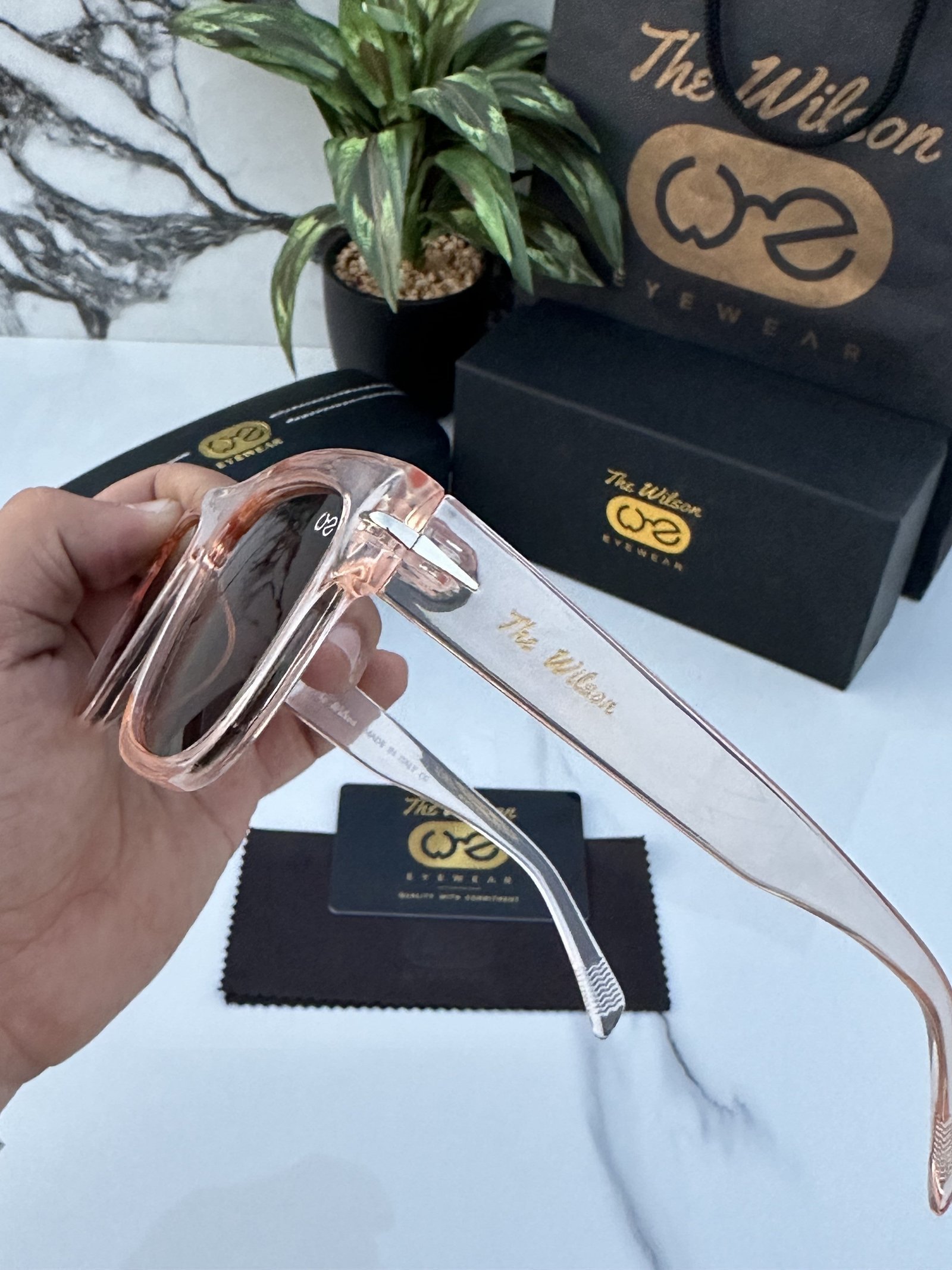 Branded Sunglasses TW 2206 Peach(With Original Kit) - Image 2