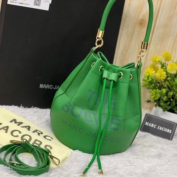 Branded  BUCKET GREEN PRIMUIM BAG WITH BOX (MJ-1143)