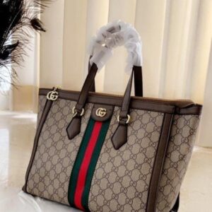 Alternative view of Branded Ophidia GG Tote Bag (gg-1151)