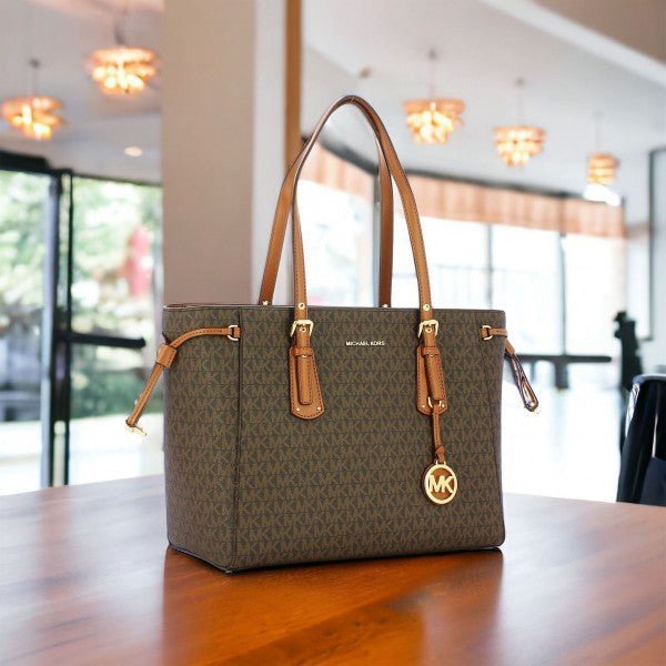 Branded MK VOYAGER LOGO TOTE BAG (mk-1152) - Image 2