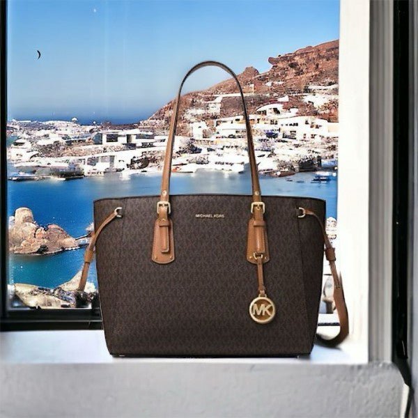 Branded MK VOYAGER LOGO TOTE BAG (mk-1152) - Image 4