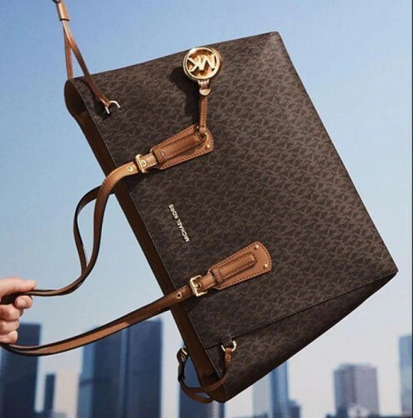 Branded MK VOYAGER LOGO TOTE BAG (mk-1152)