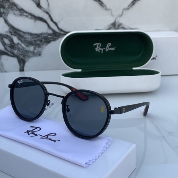 Branded  Rb Full Black Sunglasses (With Original Kit)