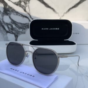 Alternative view of Branded  MJ Silver Grey Sunglasses (With Original Kit)