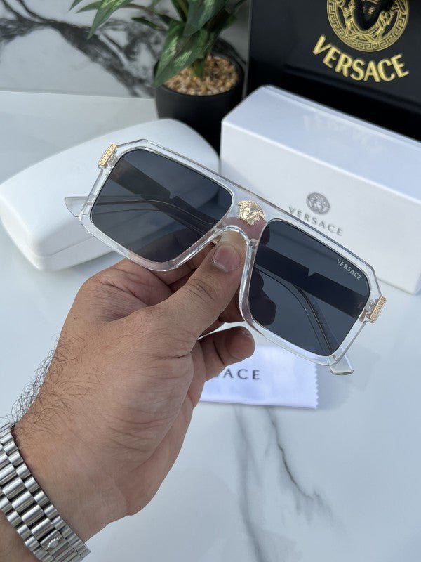 Branded Vce Logo Transparent White 192 Sunglasses (With Original Kit) - Image 2