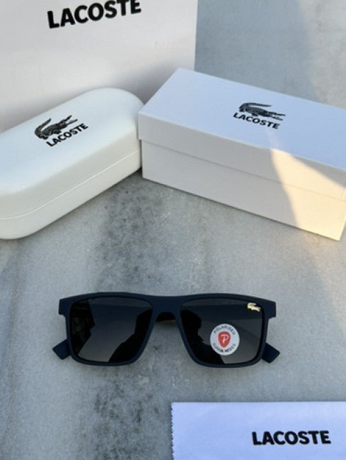 Branded Lcoste Matt Blue Sunglasses FT (With Original Kit) - Image 2