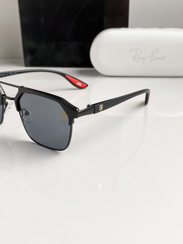 Branded Rb Black Red Sunglasses Bt (With Original Kit) - Image 2