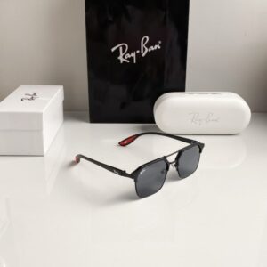 Branded Rb Black Red Sunglasses Bt (With Original Kit)