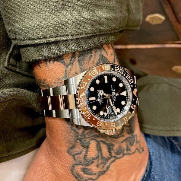 Alternative view of ROLEX GMT MASTER 2 TOP PRIMIUM QUILTY NEW EDITION