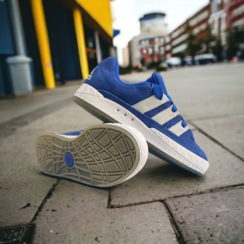 Branded Adimatic Night Marine Denim Blue White - Image 4