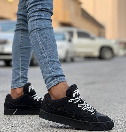 Alternative view of Branded FLA Running Shoes For Mens Black